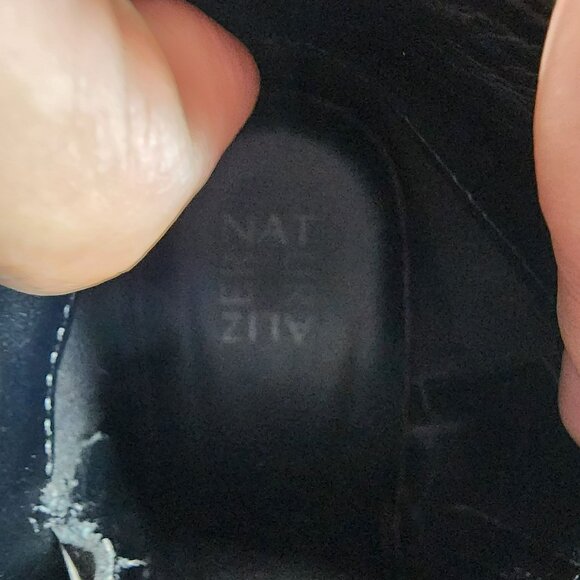 Naturalizer Shoes Womens Size 9 Drewe Black Leather Side Zip Ankle Booties - Picture 11 of 14